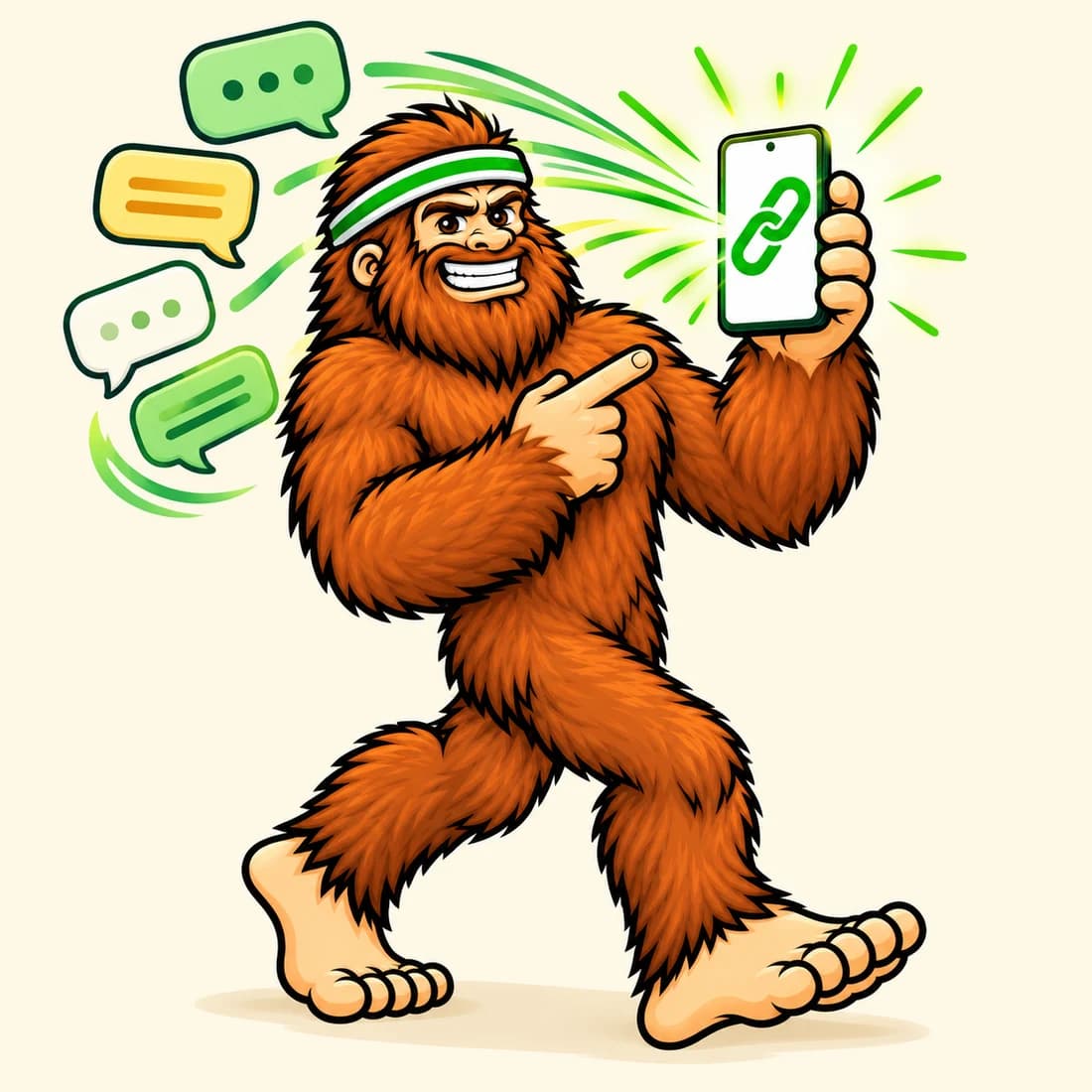 Bigfoot illustration for Group Order Link